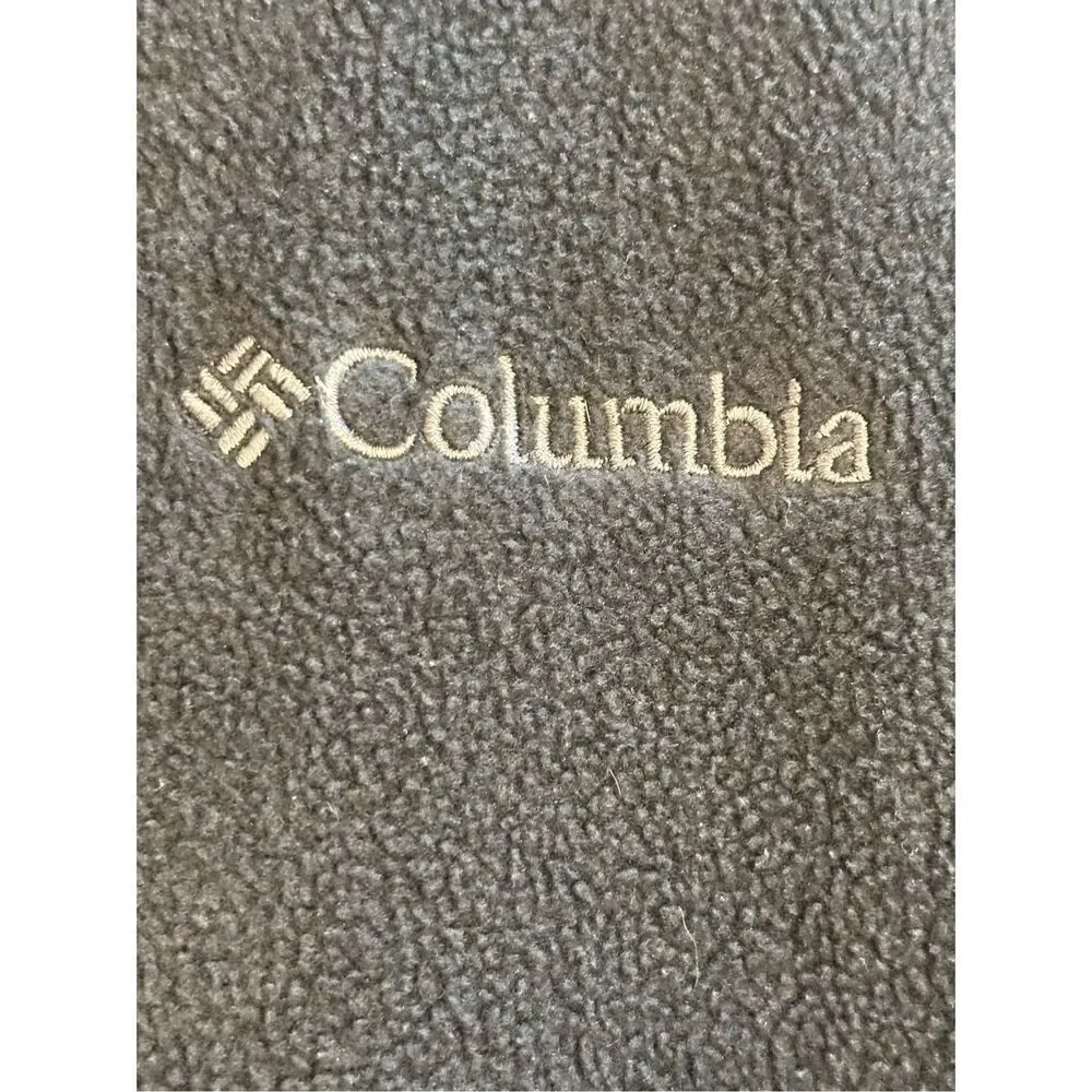 Columbia size L men’s Cathedral Peak vest - charcoal gray